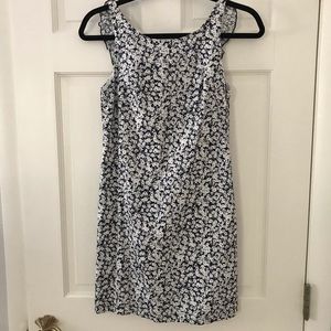 Floral shift dress